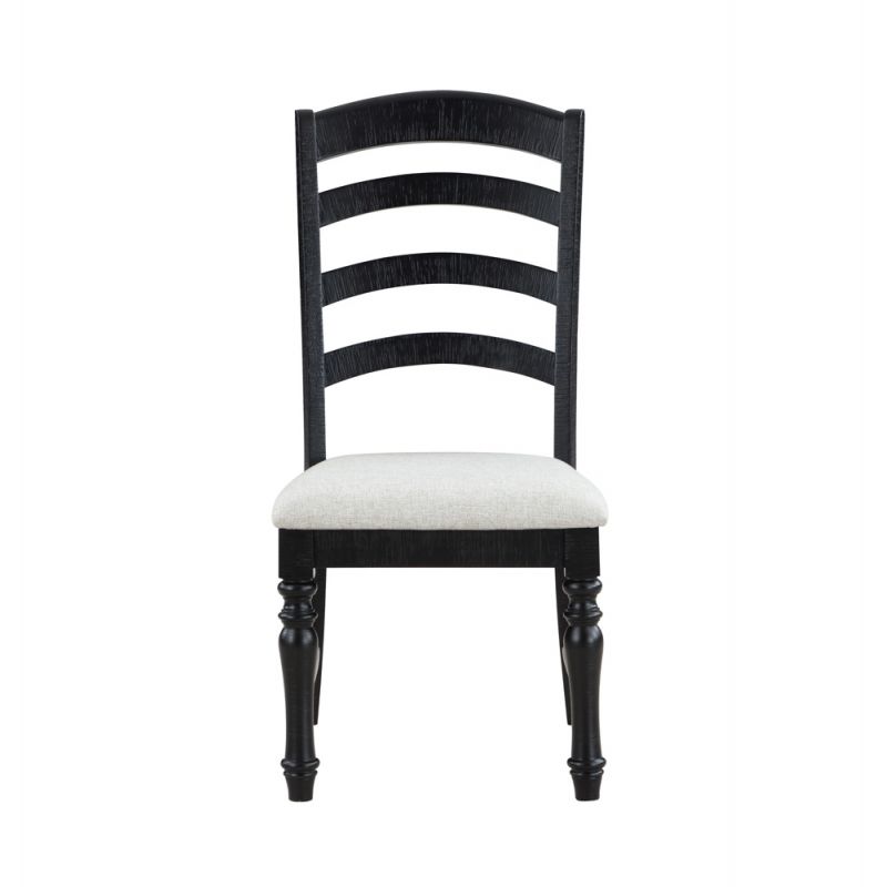 Steve Silver - Odessa Side Chair - Black - (Set of 2) - ODE500KS