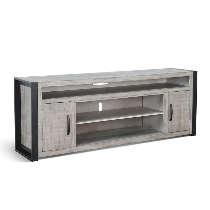 Sunny Designs - Alpine Grey -  Media Console - 3652AG-78