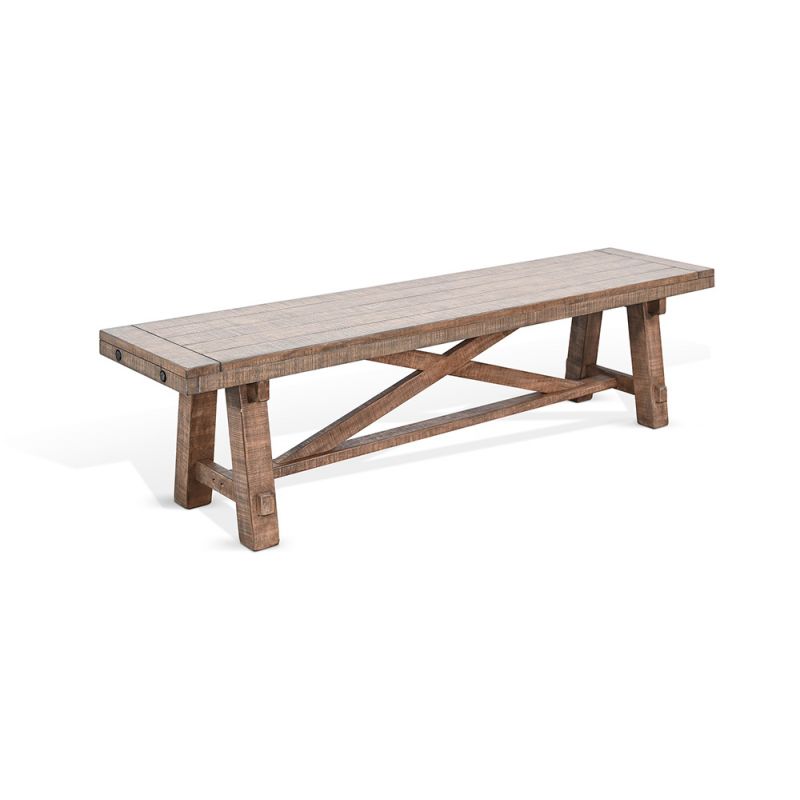 Sunny Designs -  Bench, Wood Seat - 1510DR