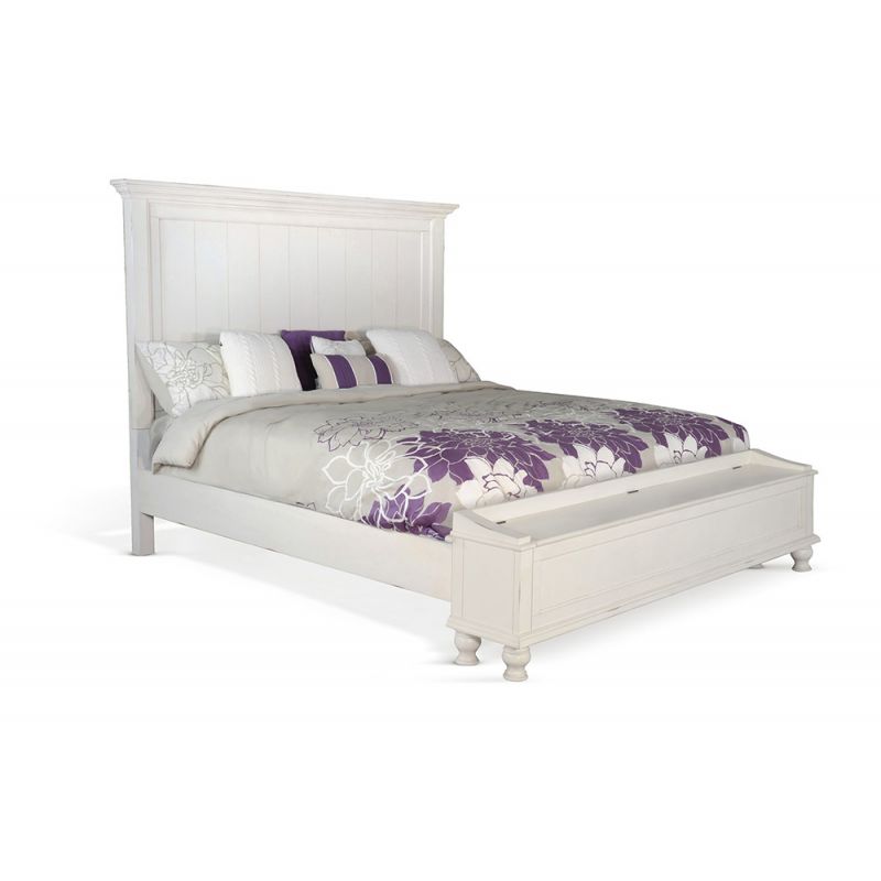 Sunny Designs - Carriage House -  Carriage House Queen Bed with Storage - 2321EC-QS_CLOSEOUT