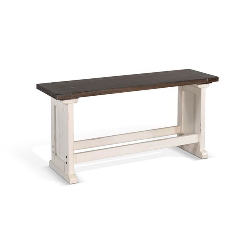 Sunny Designs - Carriage House -  Counter Wood Side Bench - 0114EC-SB