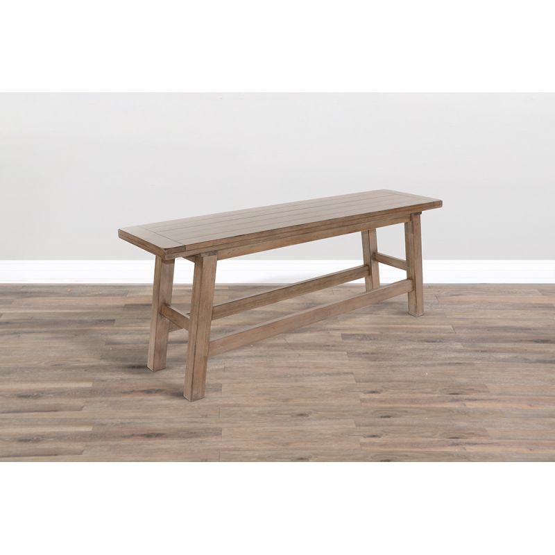 Sunny Designs - Doe Valley -  Counter Height Wood Bench - 1634BU