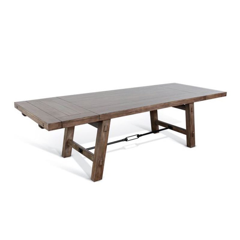 Sunny Designs - Doe Valley -  Wood Extension Table with Turnbuckle - 1380BU