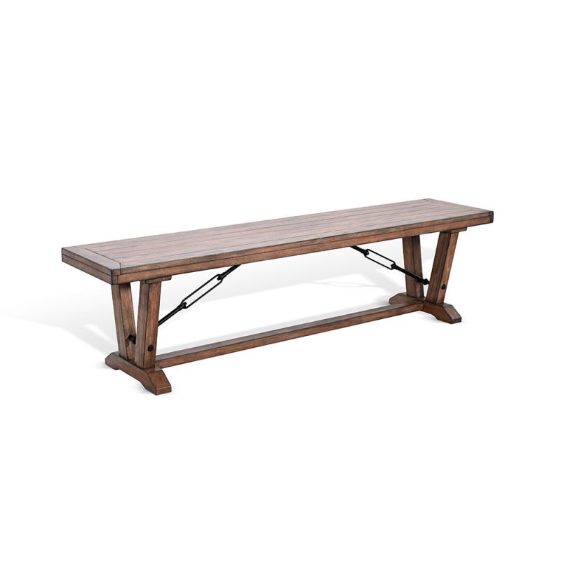 Sunny Designs - Doe Valley -  Yellowstone Bench with Turnbuckles - 1668BU