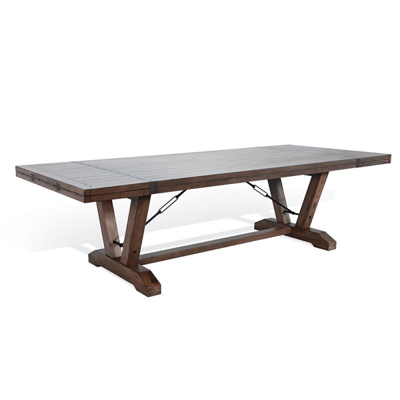 Sunny Designs - Doe Valley -  Yellowstone Extension Table with Folding Leaves - 1167BU