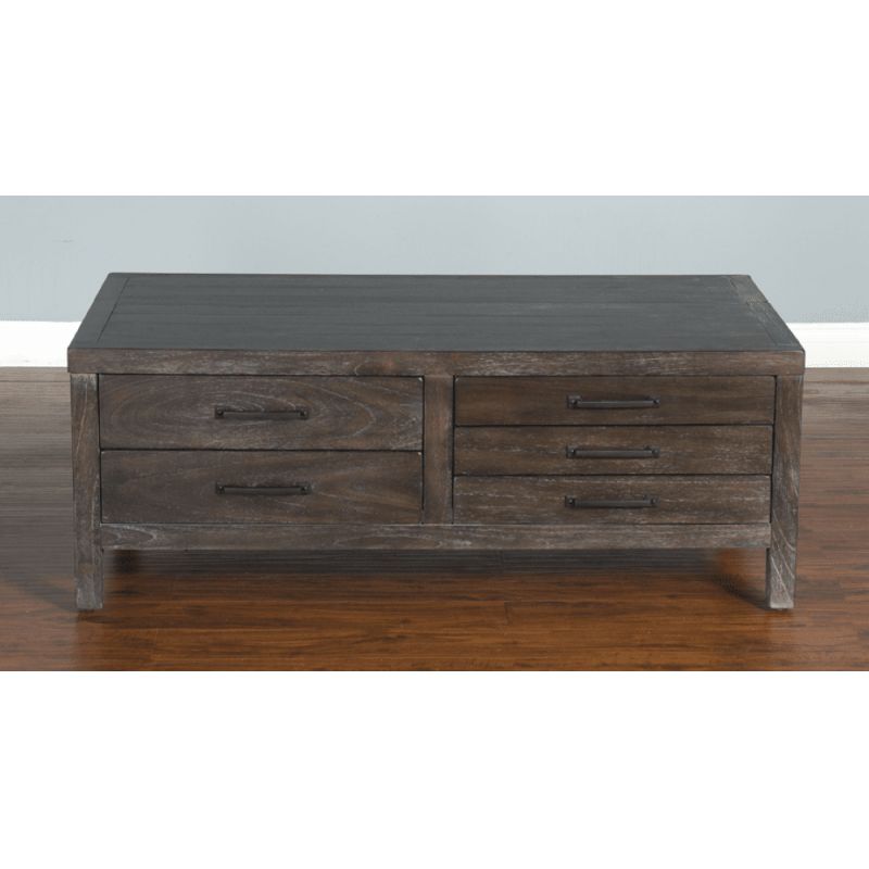 Sunny Designs - Dundee Coffee Table in Dark Brown - 3271KB-C