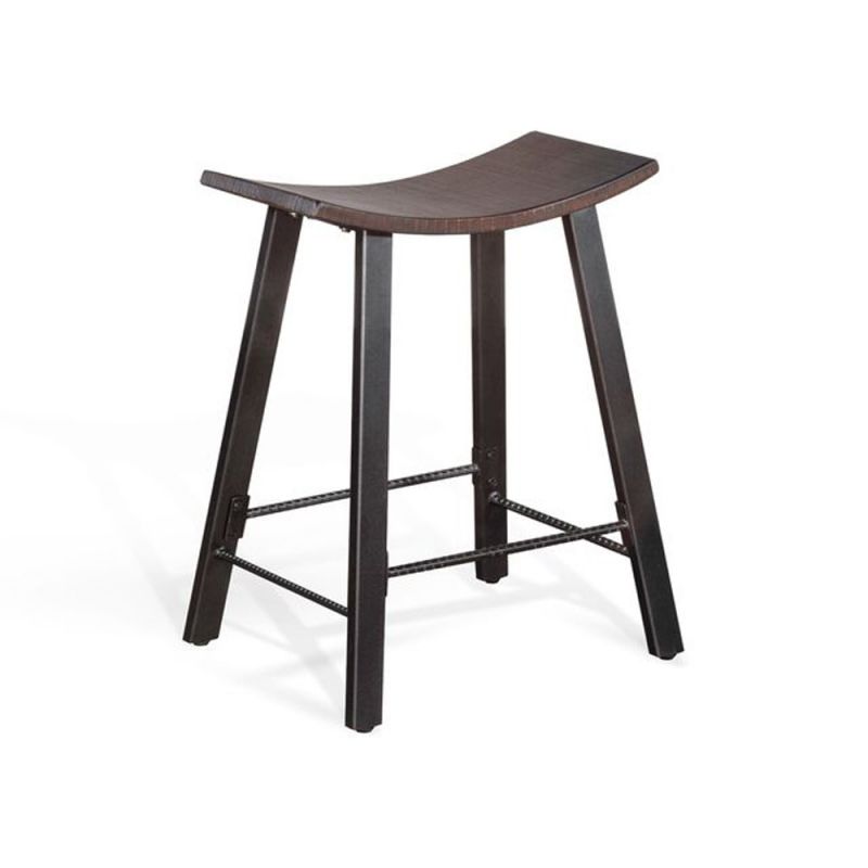 Sunny Designs - Homestead -  Counter Metal Saddle Stool - 1659TL-24