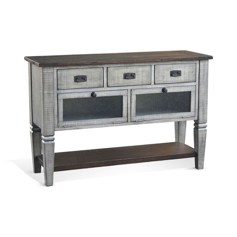 Sunny Designs - Homestead Hills -  Homestead Hills Alpine Grey Wood Server - 1954TA