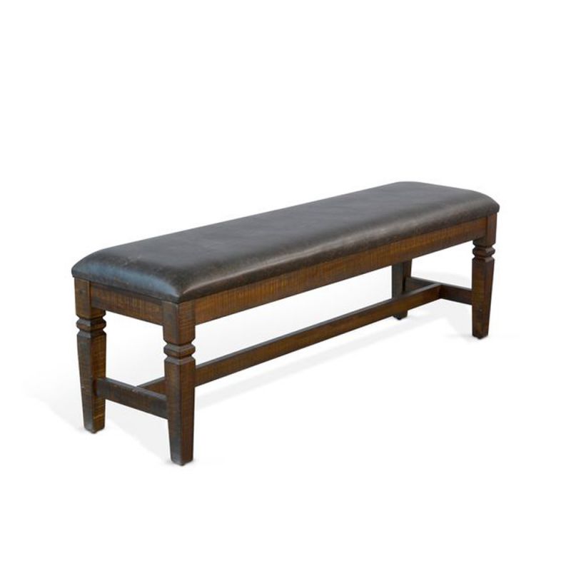 Sunny Designs - Homestead -  Homestead Bench, Cushion Seat - 1640TL2