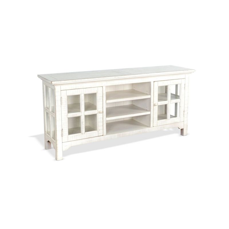 Sunny Designs - Marina -  Beach Pebble TV Console - 3655WS