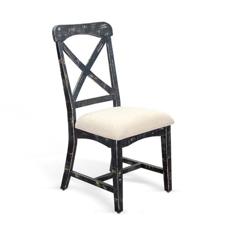 Sunny Designs - Marina -  Black Sand Chair, Cushion Seat - 1670BS