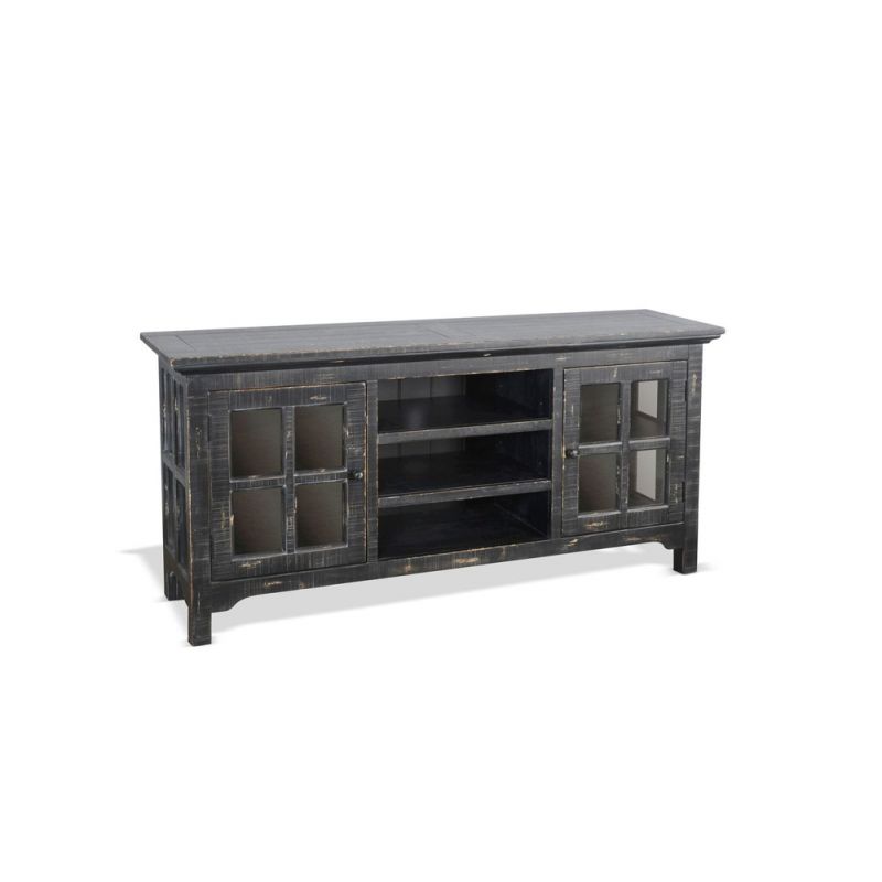 Sunny Designs - Marina -  Black Sand TV Console - 3655BS