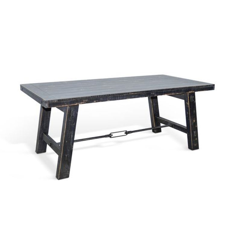 Sunny Designs - Marina -  Marina Wood Dining Table with Turnbuckle - 1367BS