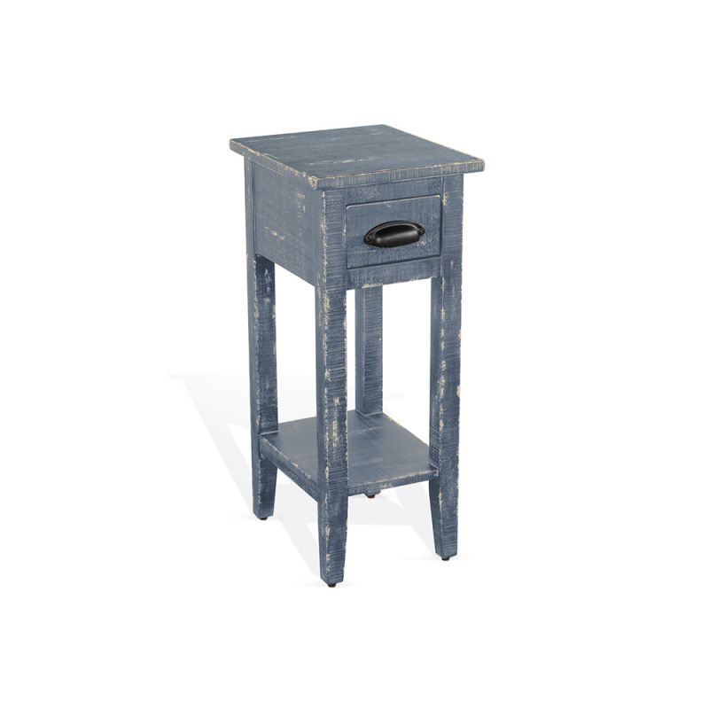 Sunny Designs - Marina -  Ocean Blue Chair Side Table - 2077OB