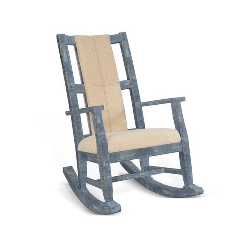 Sunny Designs - Marina -  Ocean Blue Rocker, Cushion Seat & Back - 1935OB