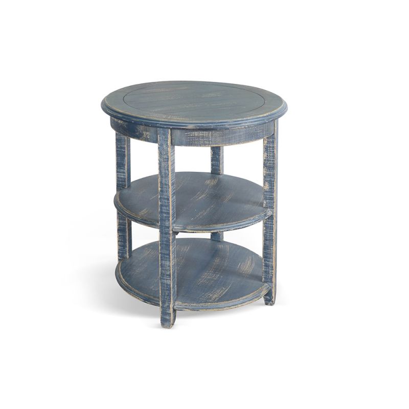 Sunny Designs - Marina -  Ocean Blue Side Table - 2085OB