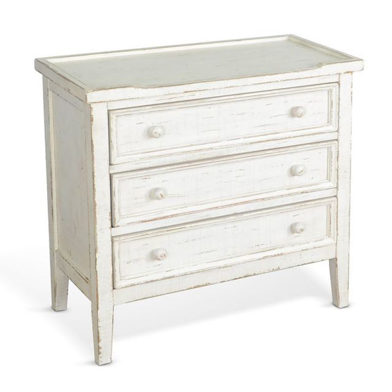 Sunny Designs - Marina -  White Sand Side Chest - 2081WS