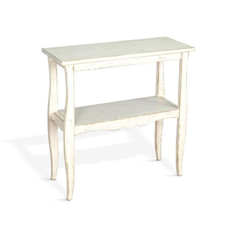 Sunny Designs - Marina -  White Sand Side Table - 2083WS