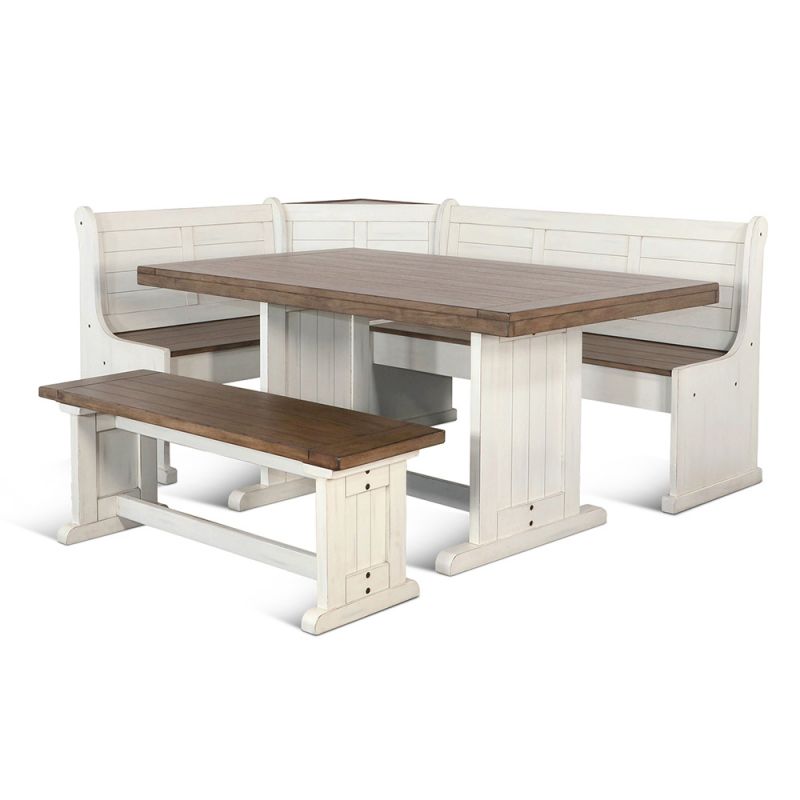 Sunny Designs - Pasadena -  Wood Breakfast Nook Dining Set - 0113MB