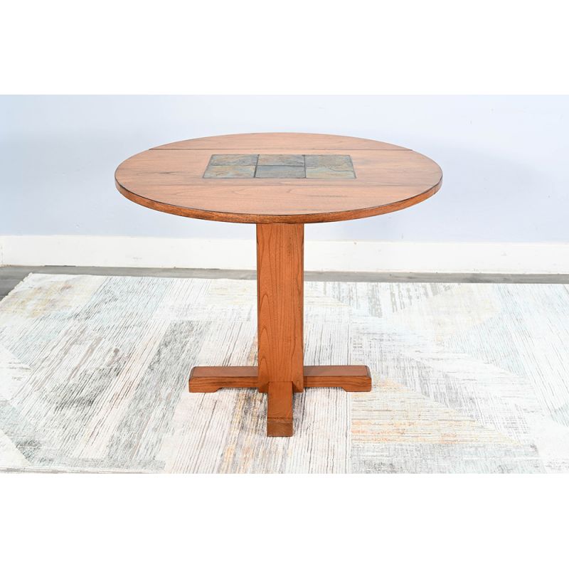 Sunny Designs - Sedona -  Drop Leaf Round Table - 1223RO2