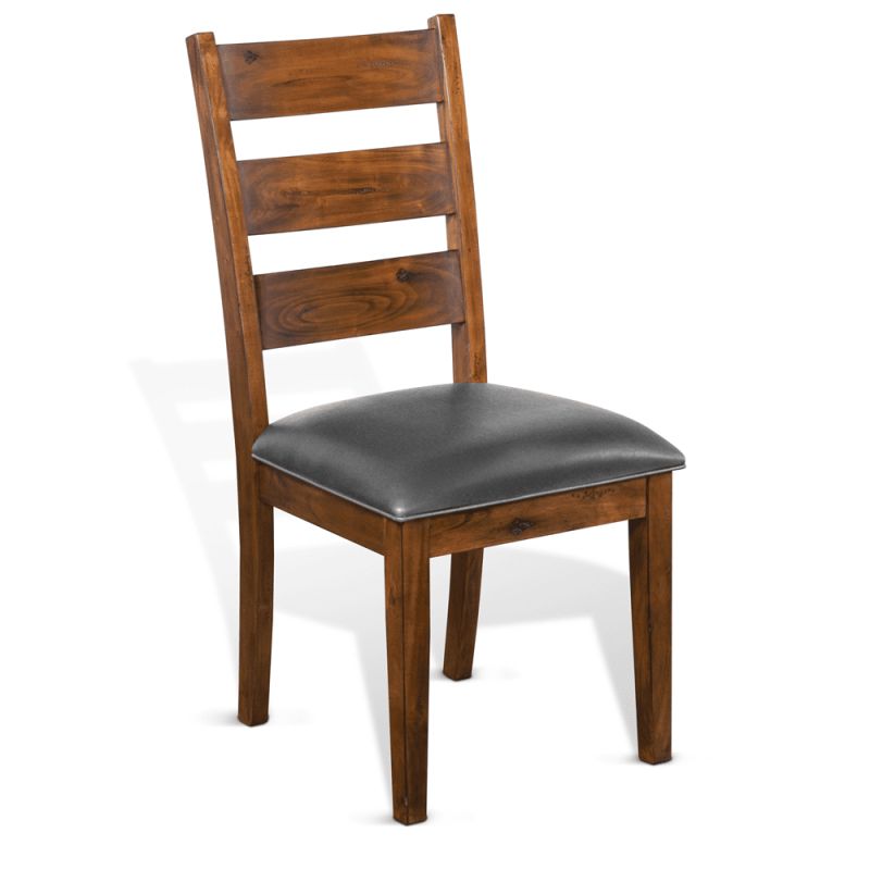 Sunny Designs - Tuscany Ladderback Chair in Medium Brown - 1508VM-C2