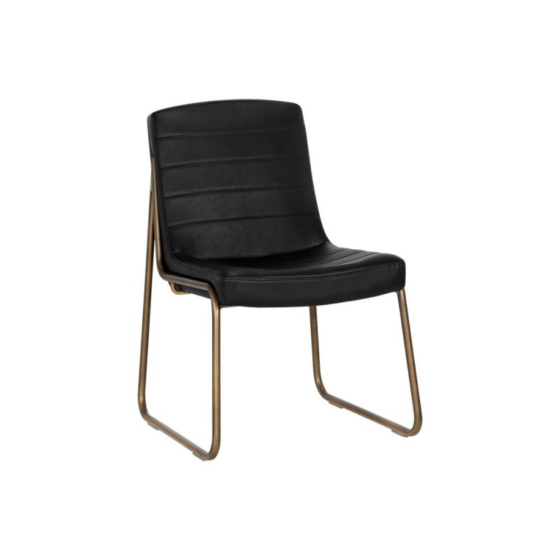 Sunpan - Anton Dining Chair - Vintage Black (Set Of 2) - 103413