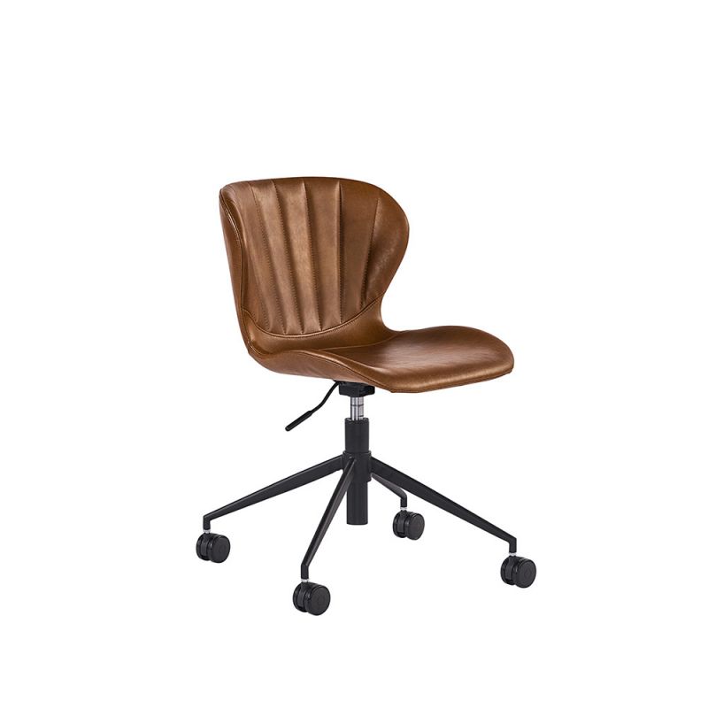Sunpan - Junction Arabella Office Chair - Bravo Cognac - 104793