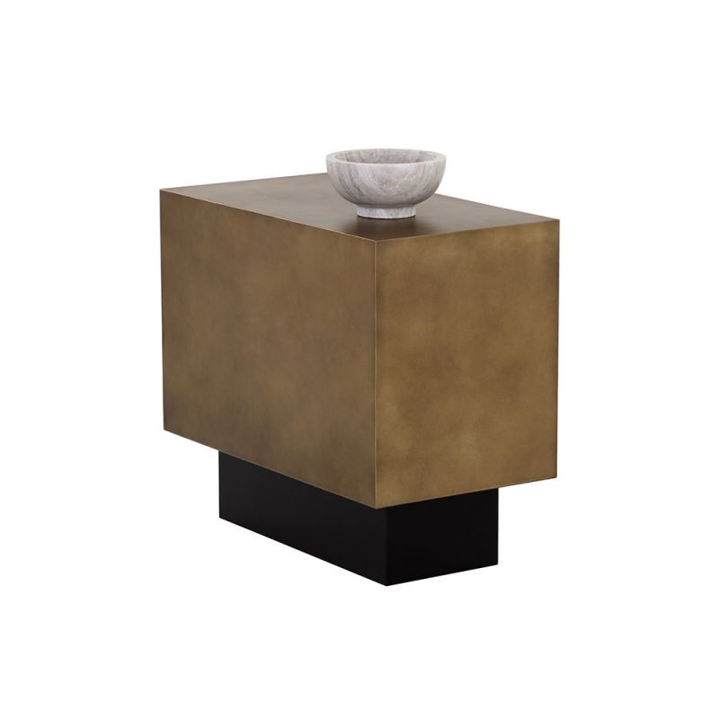 Sunpan - Blakely End Table - Antique Brass - 109023