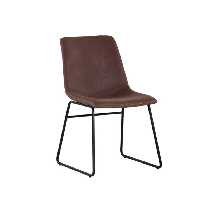 Sunpan - Cal Dining Chair - Antique Brown (Set Of 2) - 104210