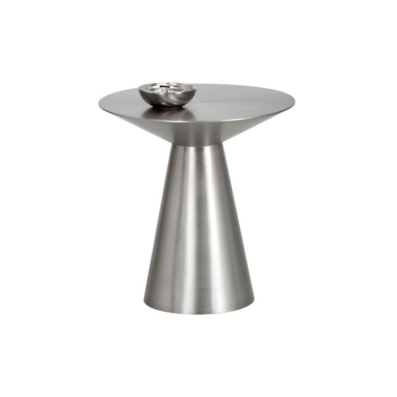 Sunpan - Ikon Carmel Side Table - Stainless Steel - 103009