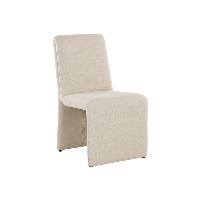 Sunpan - 5West Cascata Dining Chair - Effie Linen - 109692