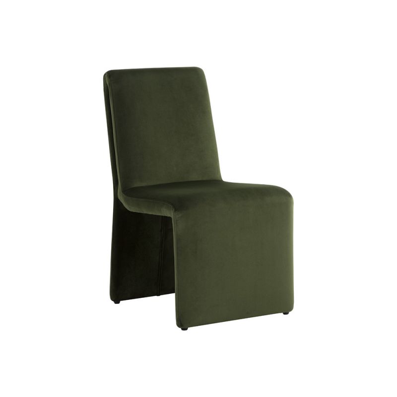 Sunpan - 5West Cascata Dining Chair - Moss Green - 110463