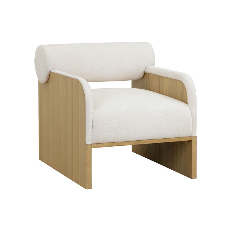 Sunpan - Coburn Lounge Chair - Eclipse White - 111514