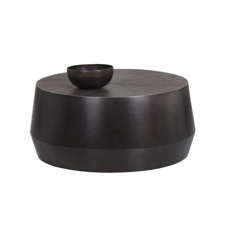 Sunpan - Creed Coffee Table Small - Gunmetal - 104348
