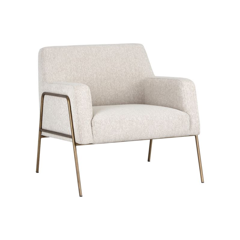 Sunpan - MIXT Cybil Lounge Chair - Dove Cream - 105017