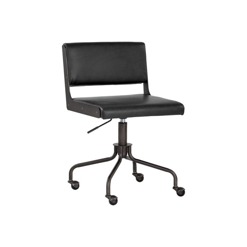 Sunpan - Urban Unity Davis Office Chair - Dark Bronze - Onyx - 104340