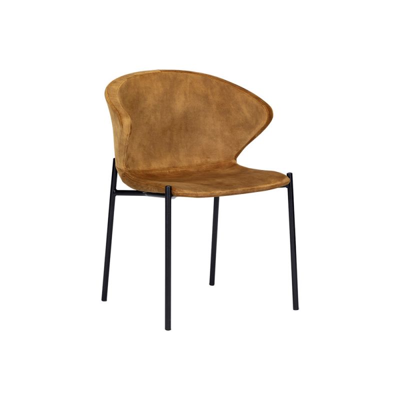 Sunpan - Eric Dining Chair - Nono Tapenade Gold (Set Of 2) - 107513