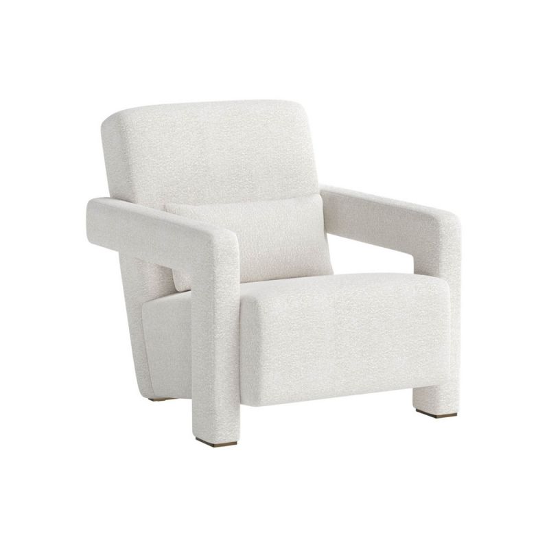 Sunpan - Ikon Forester Lounge Chair - Copenhagen White - 110939