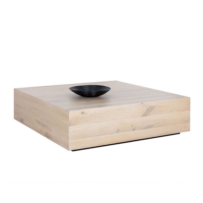 Sunpan - Frezco Coffee Table Square - Light Oak - 109597