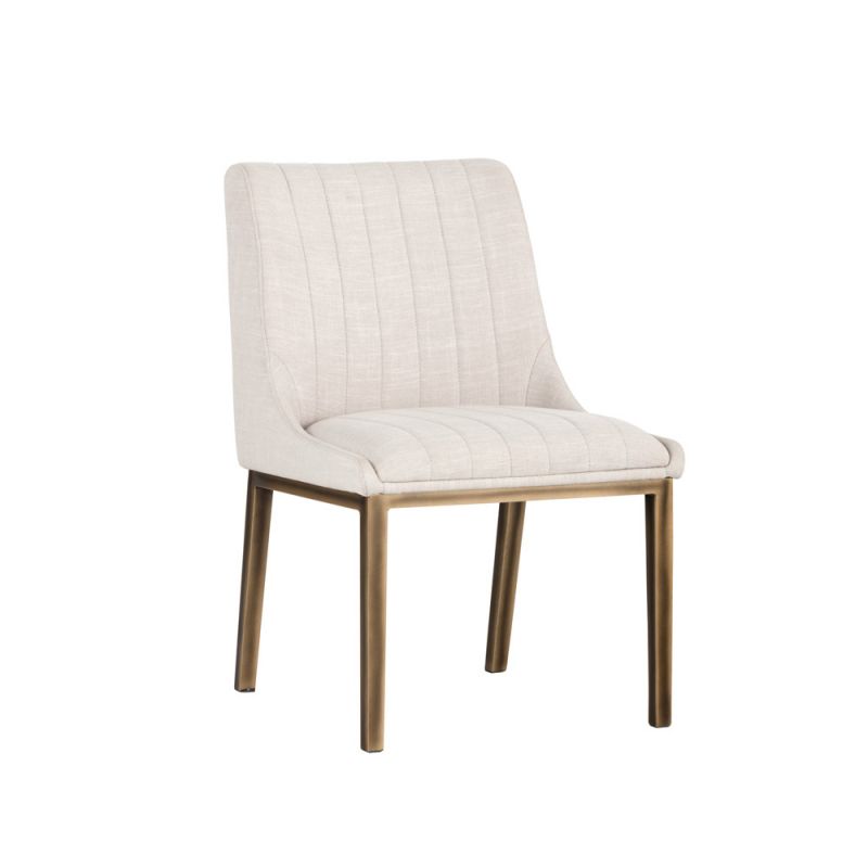 Sunpan - Halden Dining Chair - Beige Linen (Set Of 2) - 102356
