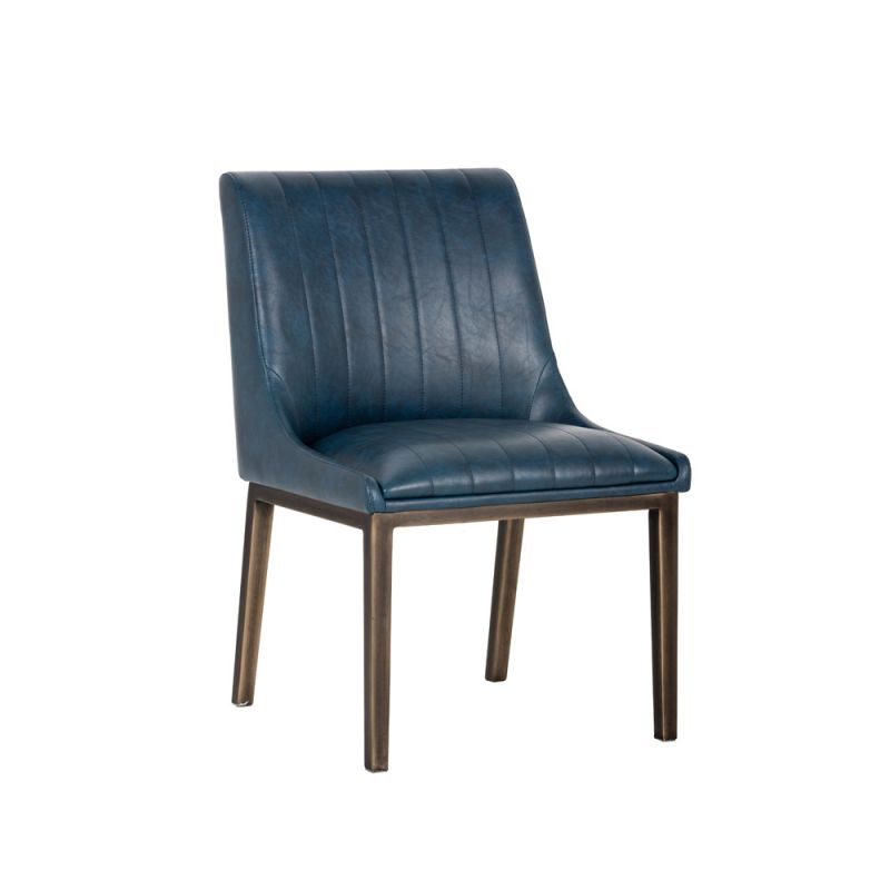 Sunpan - Halden Dining Chair - Vintage Blue (Set Of 2) - 102022