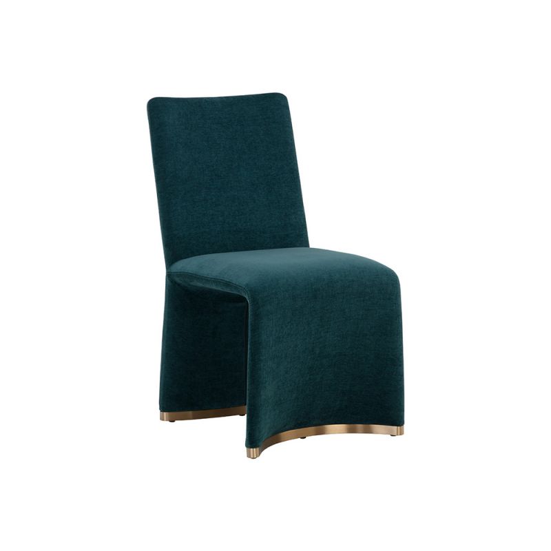 Sunpan - Iluka Dining Chair - Danny Teal (Set Of 2) - 110455