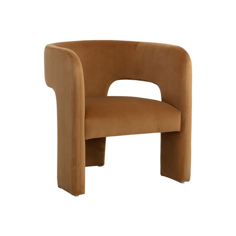 Sunpan - Isidore Lounge Chair - Meg Gold - 109720