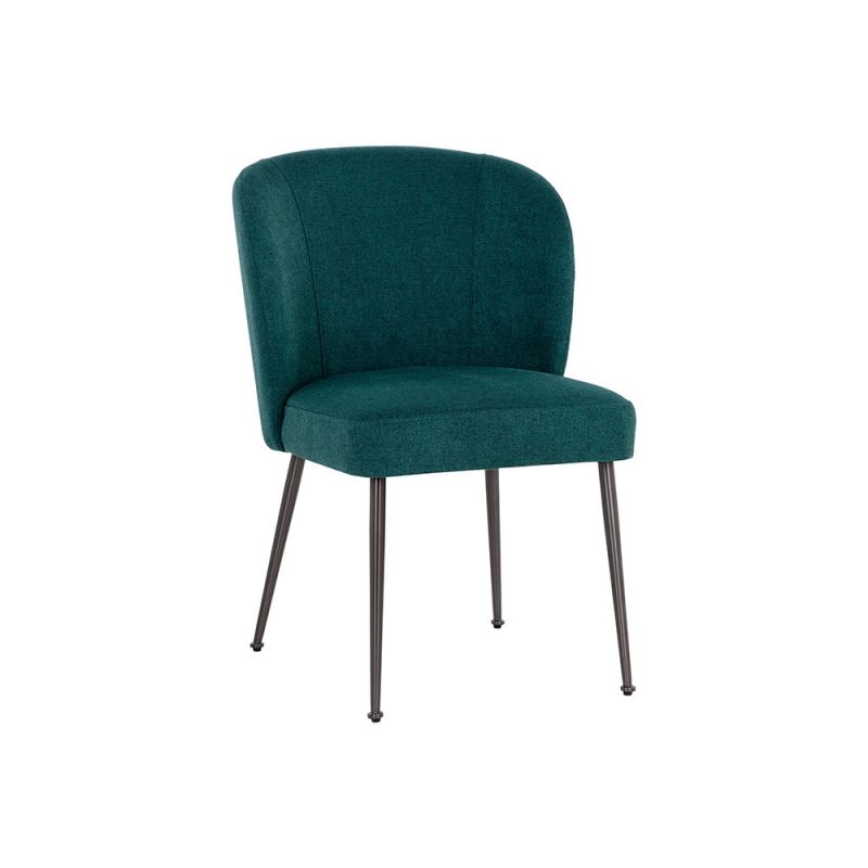 Sunpan - Ivana Dining Chair - Soho Teal - 108878