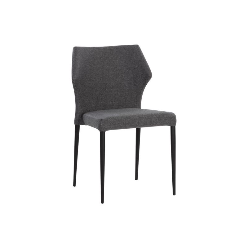 Sunpan - James Stackable Dining Chair - City Grey (Set Of 2) - 107681
