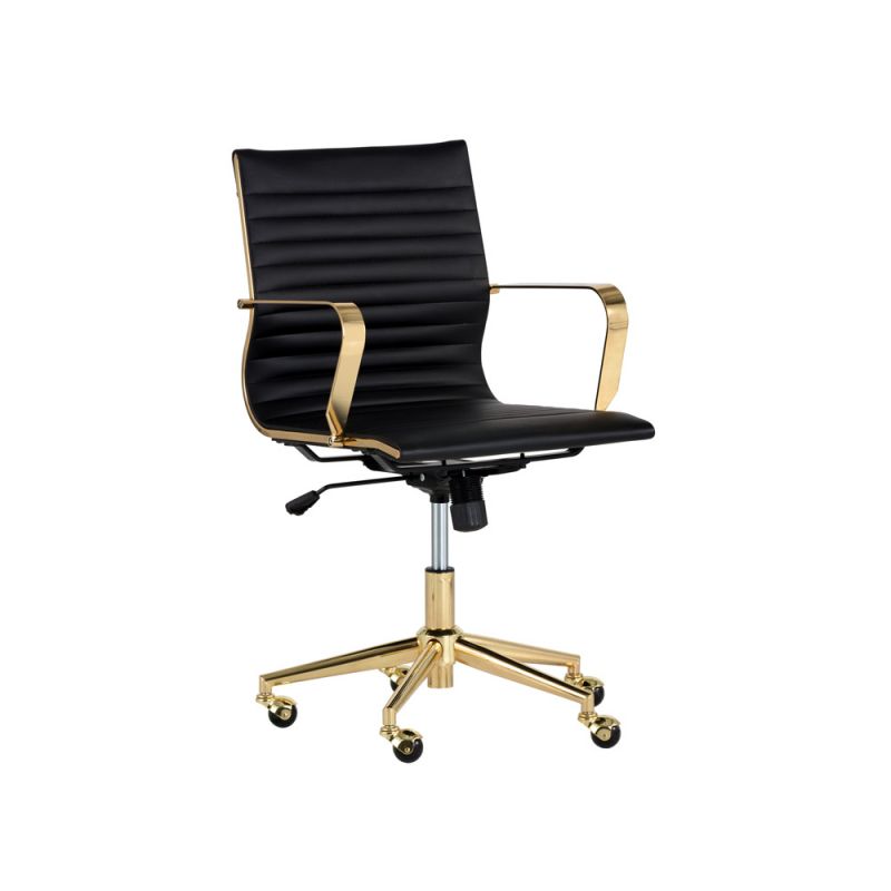 Sunpan - Urban Unity Jessica Office Chair - Black - 104047