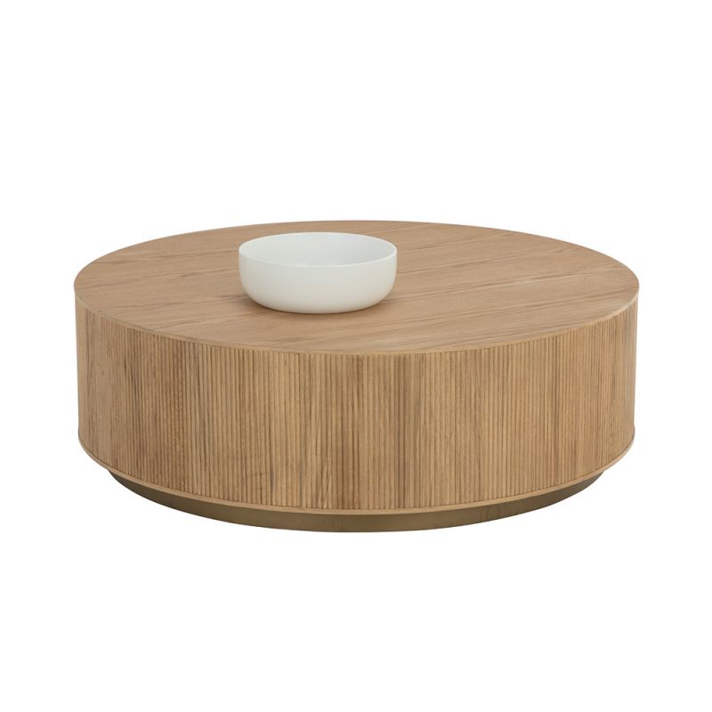 Sunpan - Kalla Coffee Table - Rustic Oak - 110776