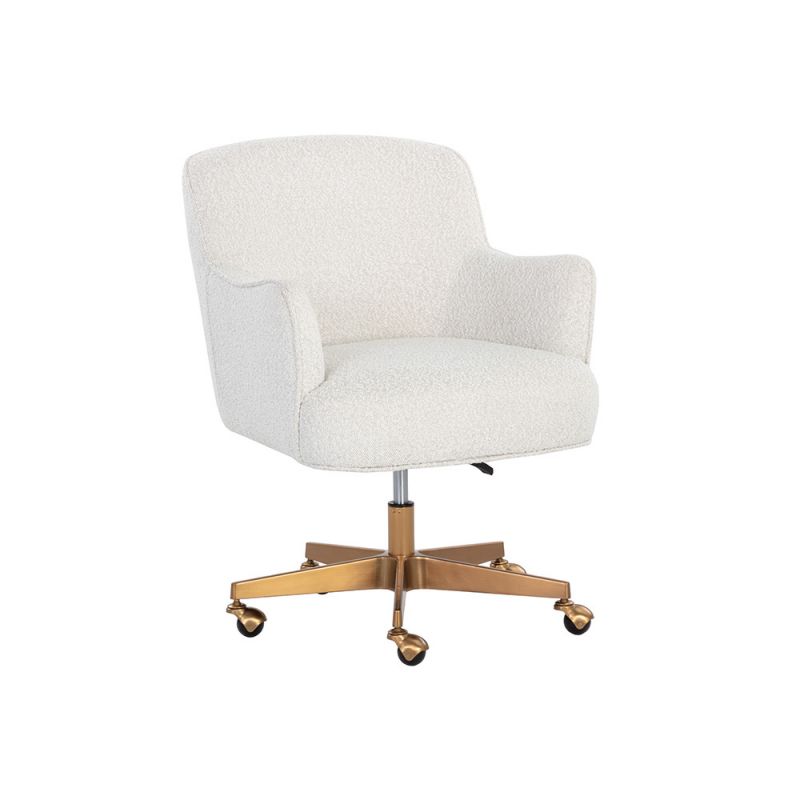 Sunpan - Karina Office Chair - Copenhagen White - 107854