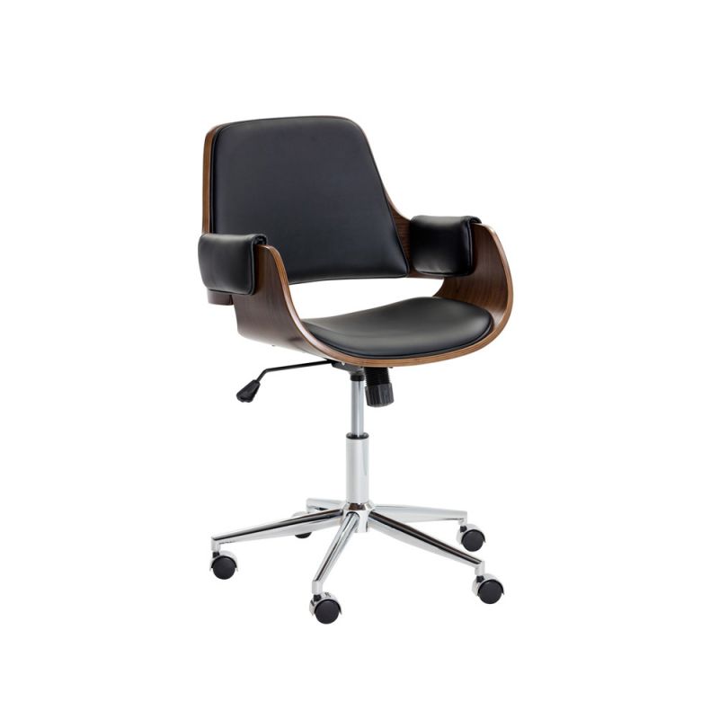 Sunpan - Urban Unity Kellan Office Chair - Onyx - 101535