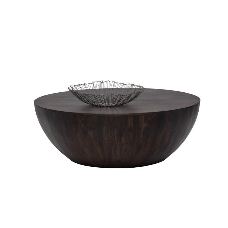 Sunpan - Kinsley Coffee Table Small - Dark Brown - 108054